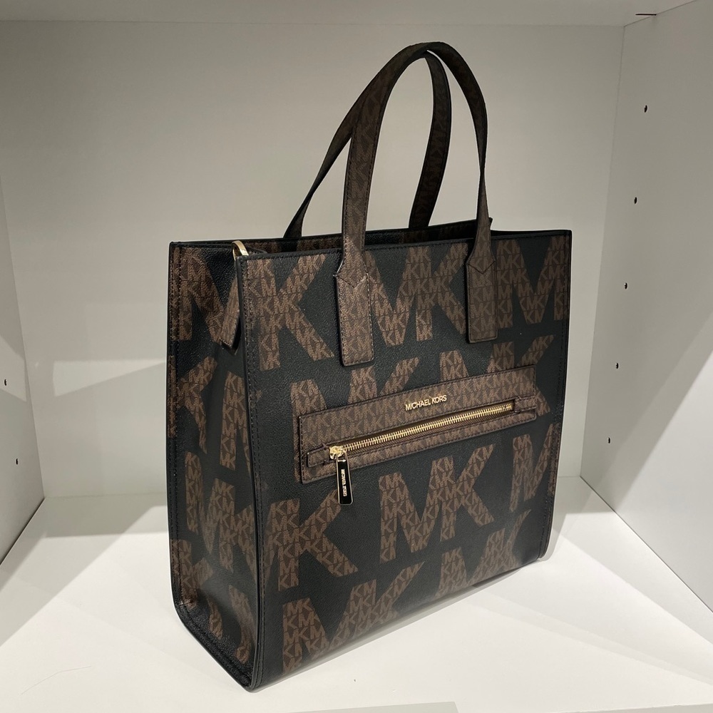 Michael Kors Kenly Large Graphic Logo Tote Bag - Picture 6 of 11